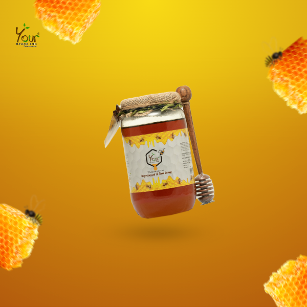 Unprocessed and Raw Honey  1kg